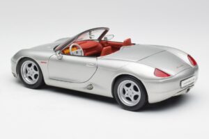 Porsche Boxster 986 Prata Maisto 1:18 37800-M3 Metal - imagem 7 de 8
