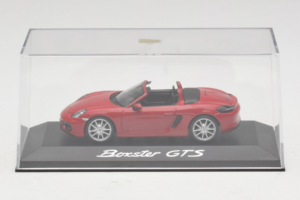 Porsche Boxster 981 GTS Vermelho Minichamps 1:43 WAP0200140E Metal - imagem 4 de 5