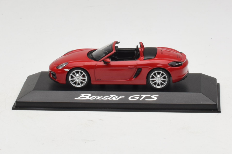 Porsche Boxster 981 GTS Vermelho Minichamps 1:43 WAP0200140E Metal
