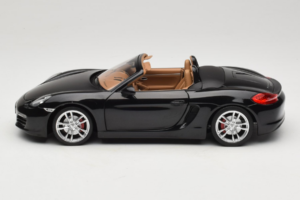 Porsche Boxster S 981 Basalt Black Minichamps 1:18 WAP0210160C Metal - imagem 4 de 8
