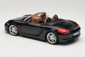 Porsche Boxster S 981 Basalt Black Minichamps 1:18 WAP0210160C Metal - imagem 7 de 8