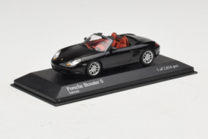 Porsche Boxster 986 S Preto Minichamps 1:43 400062070 Metal - imagem 2 de 4