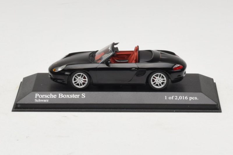 Porsche Boxster 986 S Preto Minichamps 1:43 400062070 Metal