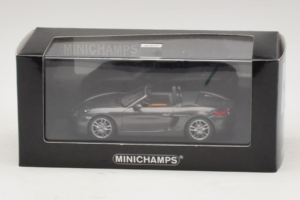 Porsche Boxster 981 S Grey Metallic Minichamps 1:43 PORSCHE005 Metal - imagem 4 de 4