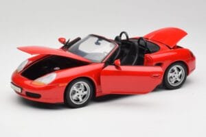 Porsche Boxster S 986 Guards Vermelho UT Models 1:18 27861-M1 Metal - imagem 2 de 8