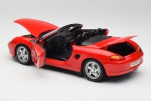 Porsche Boxster S 986 Guards Vermelho UT Models 1:18 27861-M1 Metal - imagem 5 de 8