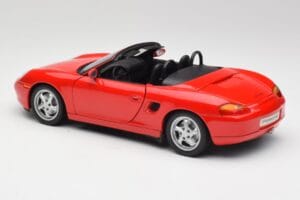 Porsche Boxster S 986 Guards Vermelho UT Models 1:18 27861-M1 Metal - imagem 7 de 8