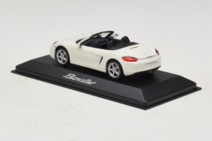 Porsche Boxster 981 Branco Minichamps 1:43 WAP0202000D Metal - imagem 3 de 5