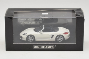 Porsche Boxster 981 Branco Minichamps 1:43 WAP0202000D-R1 Metal - imagem 4 de 4