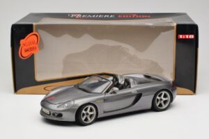 Porsche Carrera GT Cinzento Metalizado Maisto 1:18 36622-R1 Metal - imagem 8 de 8