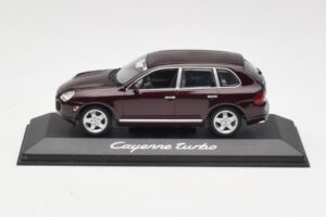 Porsche Cayenne 955 Turbo Vermelho Escuro Minichamps 1:43 WAPC2000113 Metal
