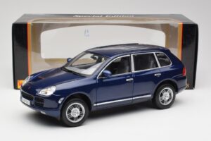 Porsche Cayenne S 9PA Dark Sea Azul Metálico Maisto 1:18 31635 Metal - imagem 8 de 8