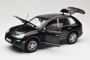 Porsche Cayenne Turbo 957 Preto Norev 1:18 WAP02112317 Metal - imagem 2 de 8