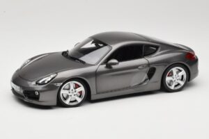Porsche Cayman 981 S Cinzento Minichamps 1:18 WAP0210070D Metal