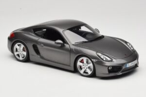 Porsche Cayman 981 S Cinzento Minichamps 1:18 WAP0210070D Metal - imagem 6 de 8