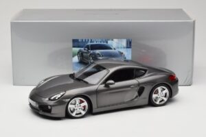 Porsche Cayman 981 S Cinzento Minichamps 1:18 WAP0210070D Metal - imagem 8 de 8