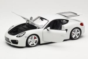 Porsche Cayman 981 Branco Minichamps 1:18 113062221 Metal - imagem 3 de 8