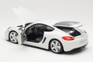 Porsche Cayman 981 Branco Minichamps 1:18 113062221 Metal - imagem 5 de 8
