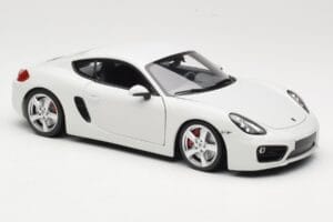 Porsche Cayman 981 Branco Minichamps 1:18 113062221 Metal - imagem 6 de 8