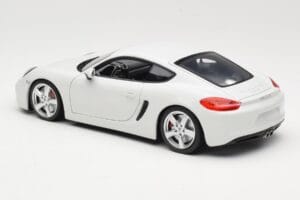 Porsche Cayman 981 Branco Minichamps 1:18 113062221 Metal - imagem 7 de 8