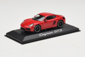 Porsche Cayman 981 GTS Vermelho Minichamps 1:43 WAP0200150E Metal - imagem 2 de 5