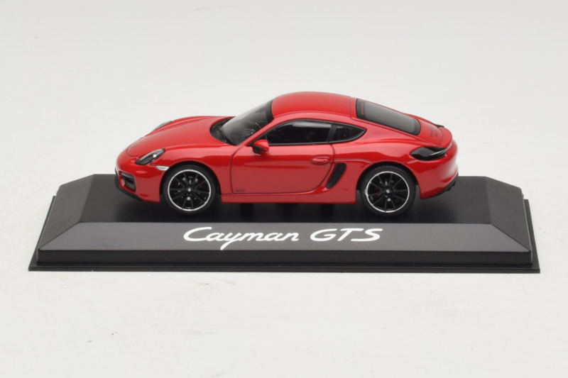 Porsche Cayman 981 GTS Vermelho Minichamps 1:43 WAP0200150E Metal
