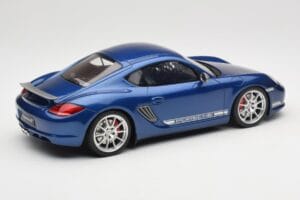 Porsche Cayman R 987.2 Aqua Blue Metallic GT Spirit 1:18 GT901 Resina - imagem 2 de 6