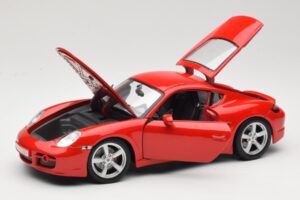 Porsche Cayman S 987.2 Vermelho Maisto 1:18 31122 Metal - imagem 2 de 8