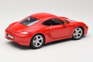 Porsche Cayman S 987.2 Vermelho Maisto 1:18 31122 Metal - imagem 3 de 8