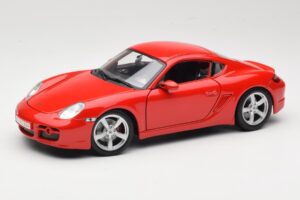 Porsche Cayman S 987.2 Vermelho Maisto 1:18 31122 Metal