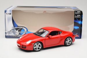 Porsche Cayman S 987.2 Vermelho Maisto 1:18 31122 Metal - imagem 8 de 8