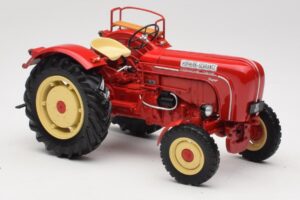 Porsche-Diesel Super Trator Hofherr Schrantz Vermelho Minichamps 1:18 109183071 Metal - imagem 6 de 8