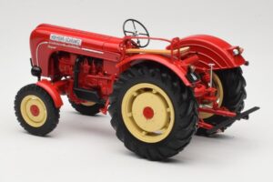 Porsche-Diesel Super Trator Hofherr Schrantz Vermelho Minichamps 1:18 109183071 Metal - imagem 7 de 8
