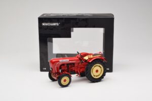 Porsche-Diesel Super Trator Hofherr Schrantz Vermelho Minichamps 1:18 109183071 Metal - imagem 8 de 8