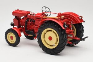 Porsche-Diesel Super Trator Hofherr Schrantz Vermelho Minichamps 1:18 109183071 Metal - imagem 5 de 8