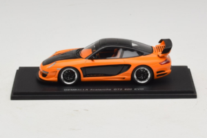 Porsche Gemballa Avalanche GT2 600 EVO 997 Laranja Spark 1:43 S0718 Resina