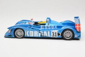 Porsche RS Spyder LMP2 #31 Team Essex C. Elgaard / J. Nielsen / K. Poulsen 24 Hours of Le Mans 2008 Norev 1:18 187519 Metal - imagem 3 de 6