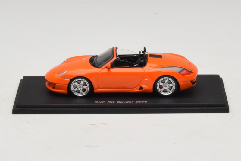 Porsche RUF RK Spyder 997 Laranja Spark 1:43 S0712 Resina