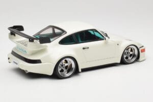 Porsche RWB 911 964 Flat Nose Grand Prix White GT Spirit 1:18 GT506 Resina - imagem 2 de 6