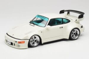 Porsche RWB 911 964 Flat Nose Grand Prix White GT Spirit 1:18 GT506 Resina