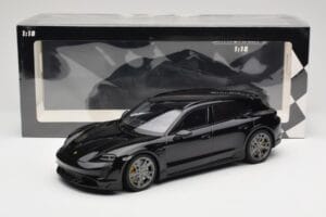 Porsche Taycan J1 Turbo S Cross Turismo Preto Minichamps 1:18 155069300 Metal - imagem 6 de 6