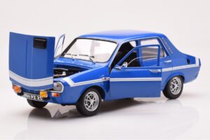 Renault 12 Gordini Sem Para-choques Bleu de France Norev 1:18 185248 Metal - imagem 2 de 8