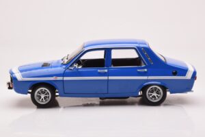 Renault 12 Gordini Sem Para-choques Bleu de France Norev 1:18 185248 Metal - imagem 4 de 8
