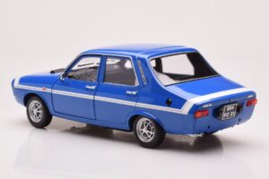 Renault 12 Gordini Sem Para-choques Bleu de France Norev 1:18 185248 Metal - imagem 7 de 8