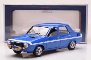 Renault 12 Gordini Sem Para-choques Bleu de France Norev 1:18 185248 Metal - imagem 8 de 8