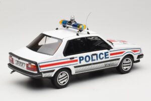 Renault 18 Turbo Police Nationale Branco Otto 1:18 OT1156 Resina - imagem 2 de 6