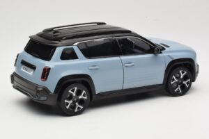Renault 4 E-Tech Electric Cloud Blue Norev 1:18 185521 Metal - imagem 3 de 8