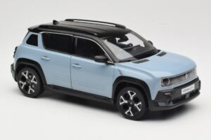 Renault 4 E-Tech Electric Cloud Blue Norev 1:18 185521 Metal - imagem 6 de 8