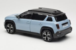 Renault 4 E-Tech Electric Cloud Blue Norev 1:18 185521 Metal - imagem 7 de 8