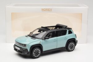 Renault 4 E-Tech Electric Hauts de France Green Norev 1:18 185520 Metal - imagem 8 de 8